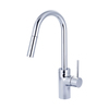 Pioneer Faucets Single Handle Pull-Down Kitchen Faucet, Compression Hose, Chrome, Weight: 9.4 2MT260
